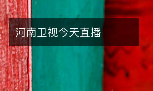 河南衛視今天直播